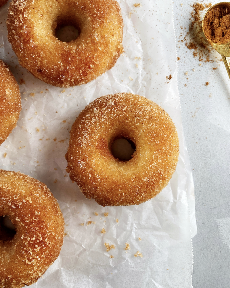 Easy Vegan Cinnamon Sugar Donuts by Riri's Recipes - FoodSocial